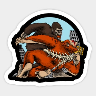 kong punch Sticker